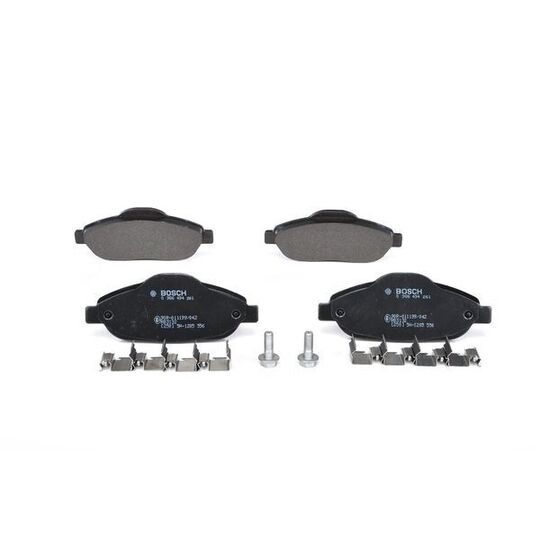 0 986 494 261 - Brake Pad Set, disc brake 