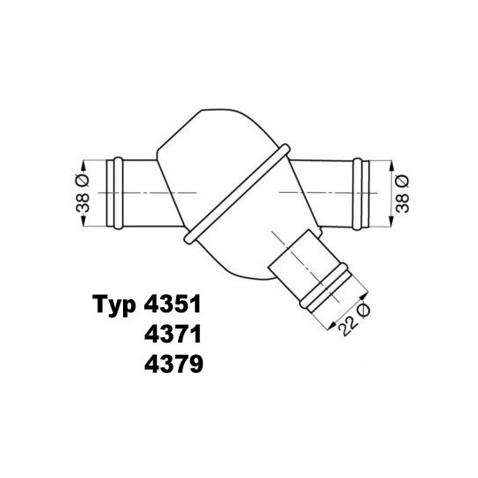 4351.79 - Thermostat, coolant 