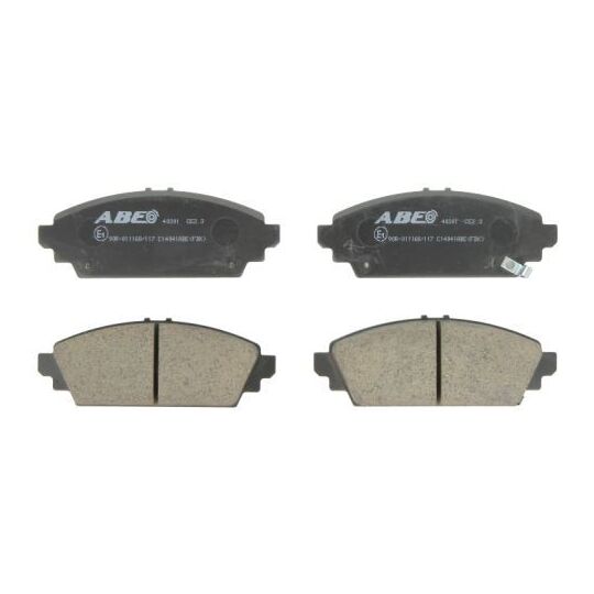 C14041ABE - Brake Pad Set, disc brake 