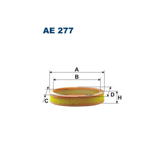 AE 277 - Air filter 