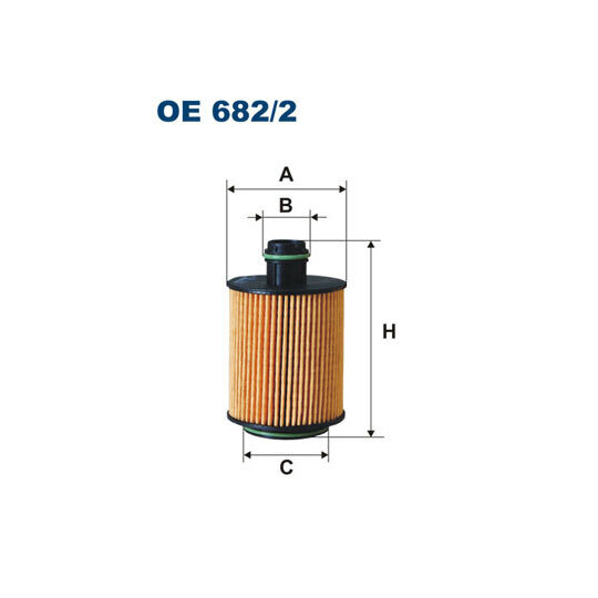 OE 682/2 - Oil filter 