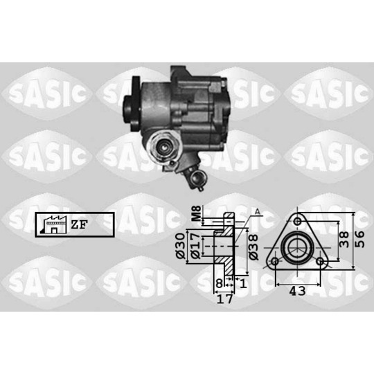 7076002 - Hydraulic Pump, steering system 