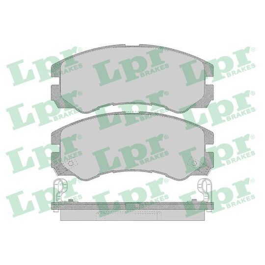 05P658 - Brake Pad Set, disc brake 