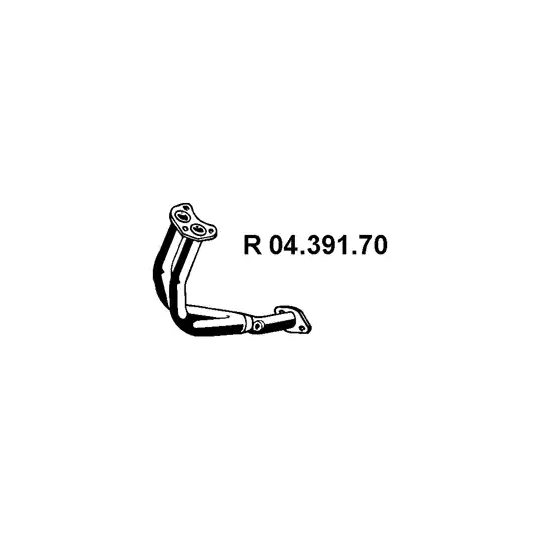 04.391.70 - Exhaust pipe 