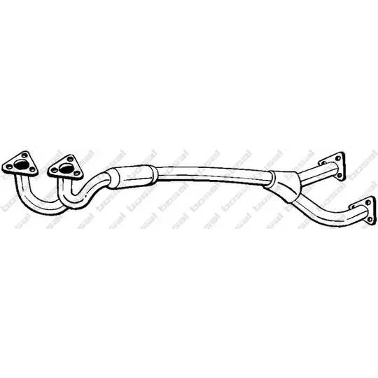 887-395 - Exhaust pipe 