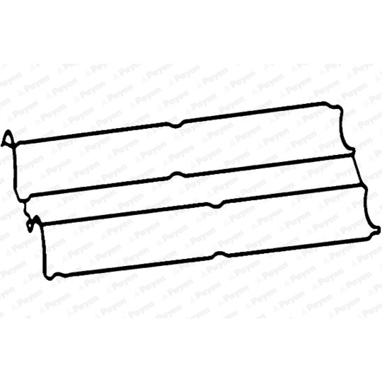 JM5184 - Gasket, cylinder head cover 