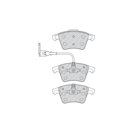 FVR1643 - Brake Pad Set, disc brake 