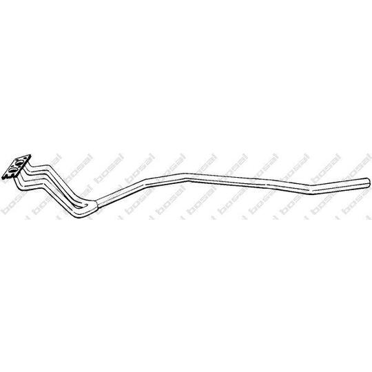 927-731 - Exhaust pipe 
