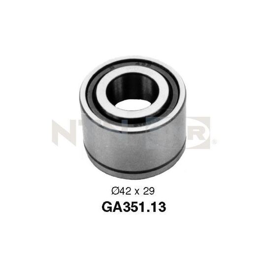 GA351.13 - Deflection/Guide Pulley, v-ribbed belt 