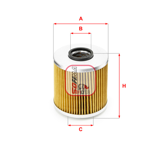 S 5541 PO - Oil filter 