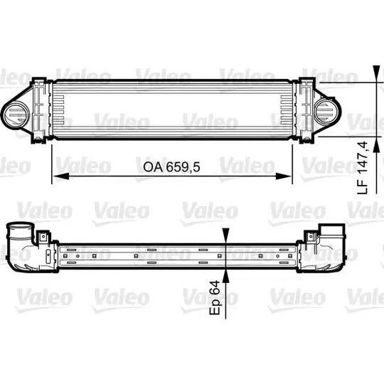 818249 - Intercooler, charger 