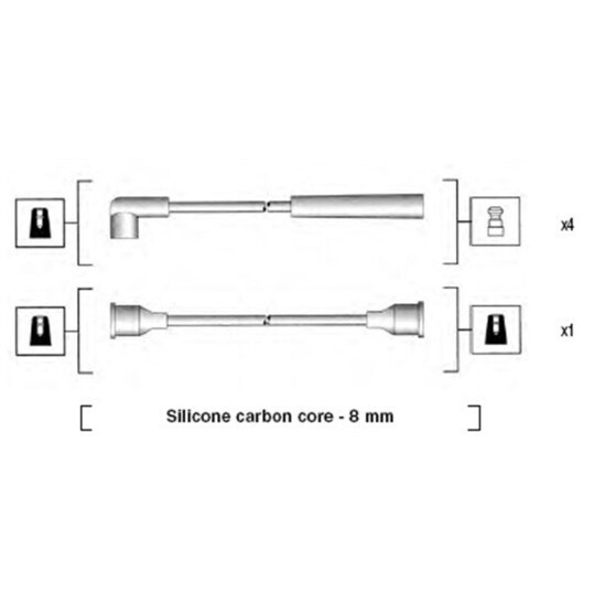 941185380789 - Ignition Cable Kit 