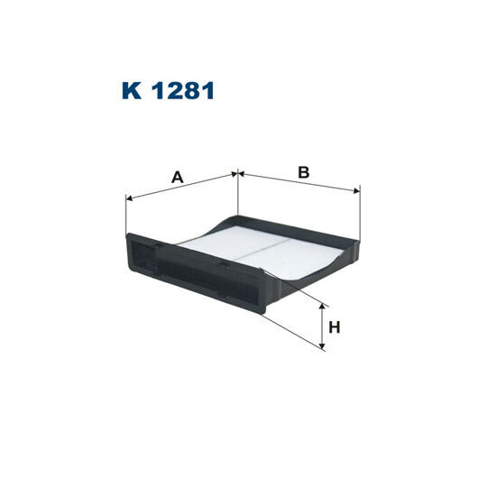K 1281 - Filter, interior air 