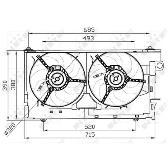 47030 - Fan, radiator 