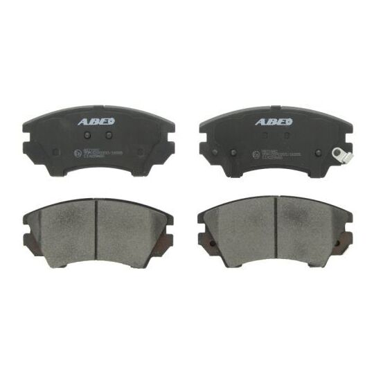 C1X039ABE - Brake Pad Set, disc brake 