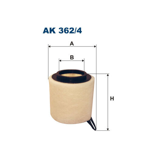 AK 362/4 - Air filter 