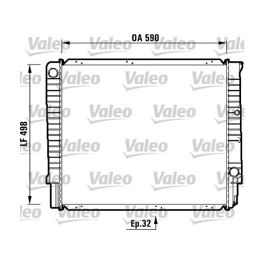 732369 - Radiator, engine cooling 