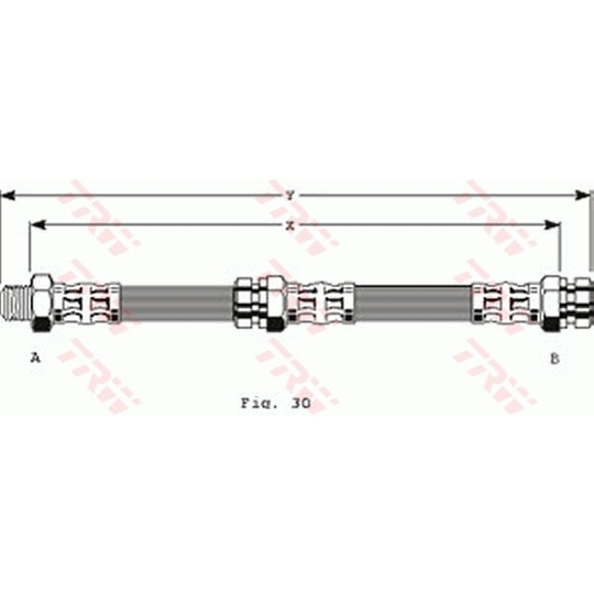 PHB150 - Brake Hose 