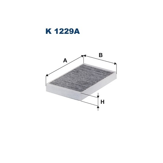 K 1229A - Filter, interior air 