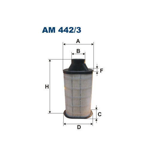 AM 442/3 - Air filter 