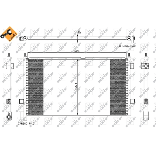 35591 - Condenser, air conditioning 