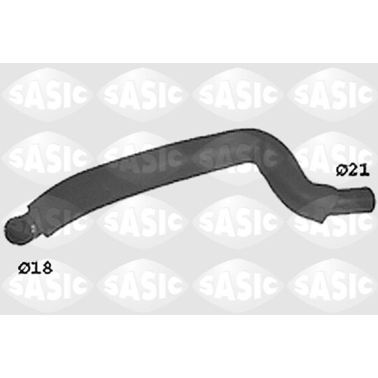 SWH0498 - Radiator Hose 