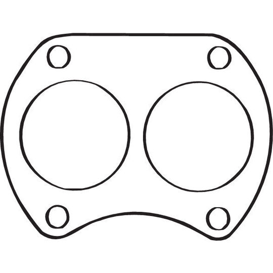 256-567 - Gasket, exhaust pipe 