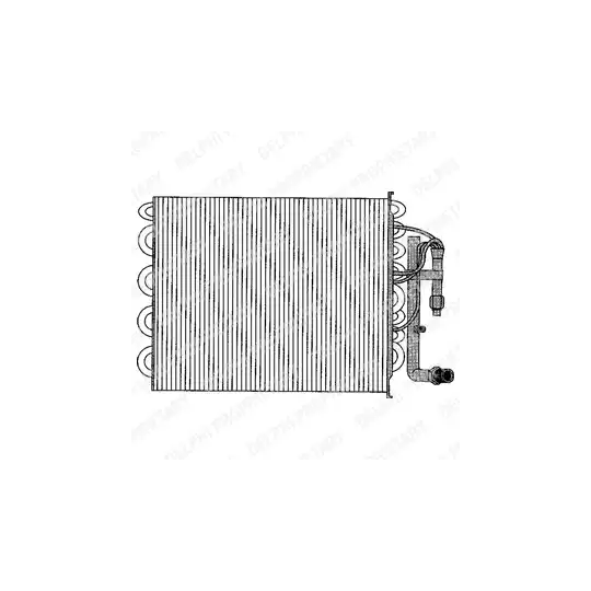 TSP0525100 - Evaporator, air conditioning 