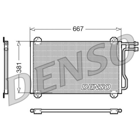 DCN17055 - Condenser, air conditioning 