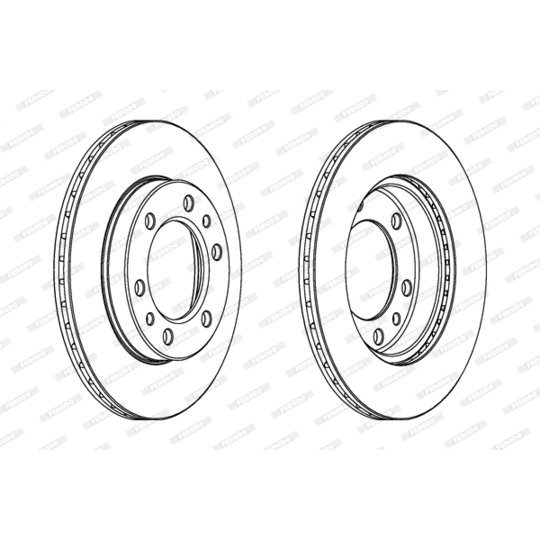 DDF526 - Brake Disc 