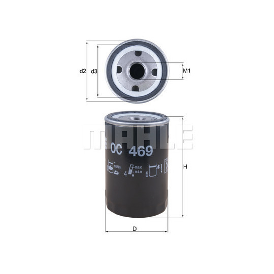 OC 469 - Oil filter 