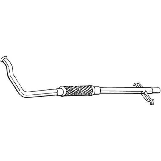 888-501 - Exhaust pipe 