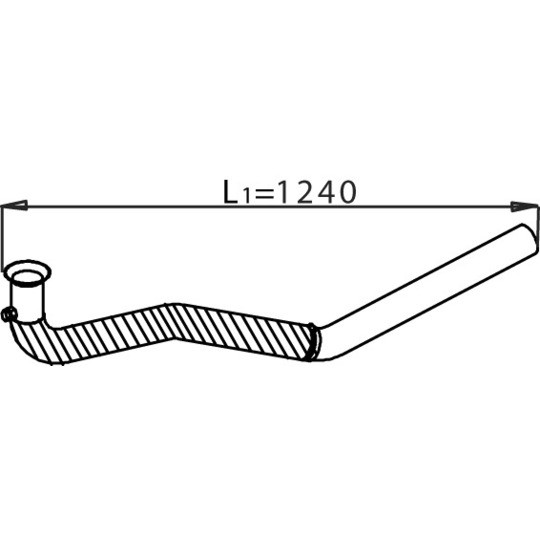 28284 - Exhaust pipe 