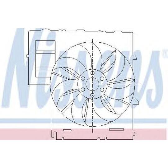 85292 - Fan, radiator 