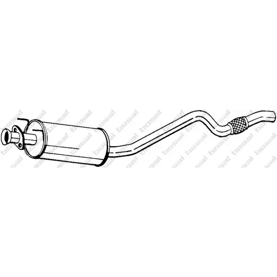 282-433 - Middle Silencer 