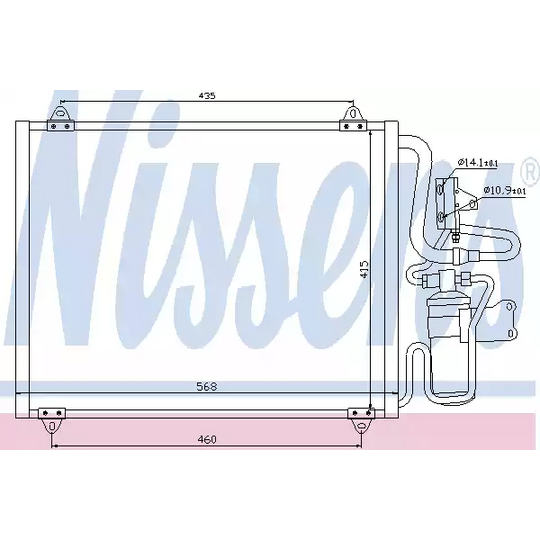 94441 - Condenser, air conditioning 