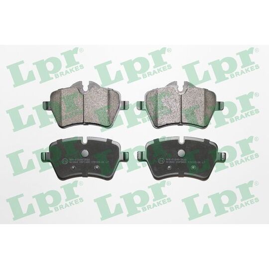 05P1485 - Brake Pad Set, disc brake 