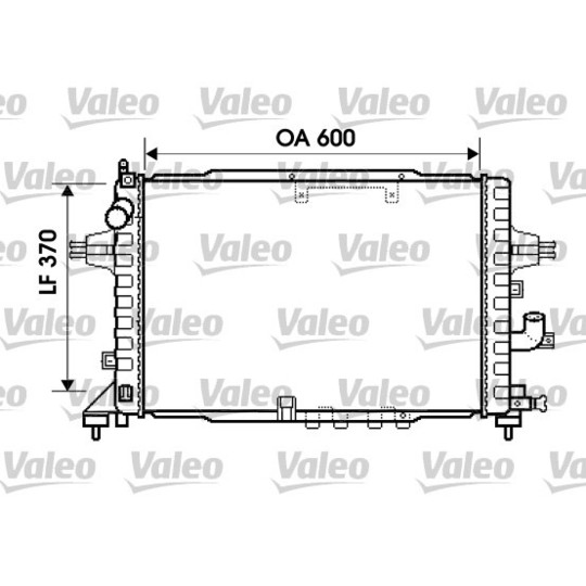 734383 - Radiator, engine cooling 