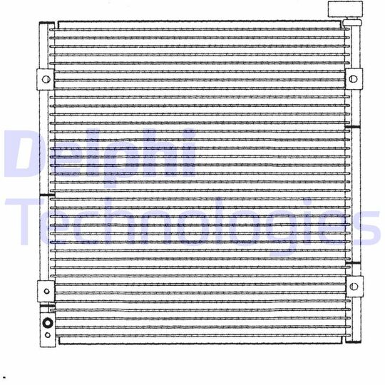TSP0225137 - Condenser, air conditioning 
