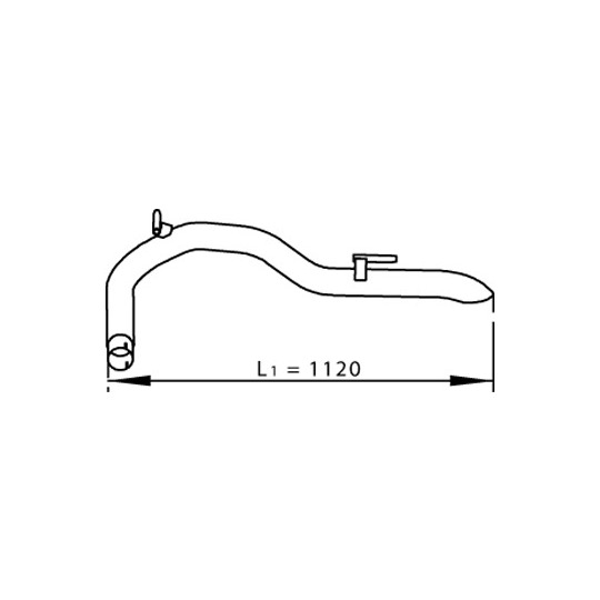 74625 - Exhaust pipe 