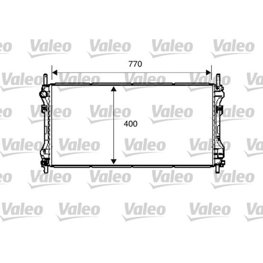 734291 - Radiator, engine cooling 