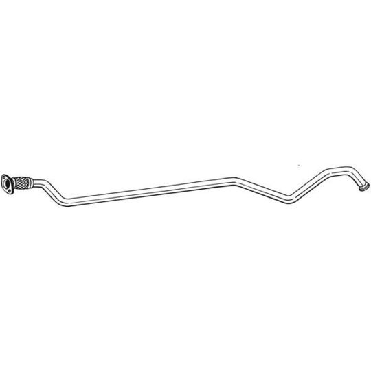 989-521 - Exhaust pipe 