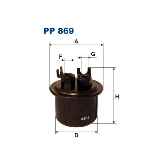 PP 869 - Fuel filter 