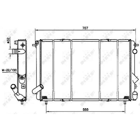 58902 - Radiator, engine cooling 