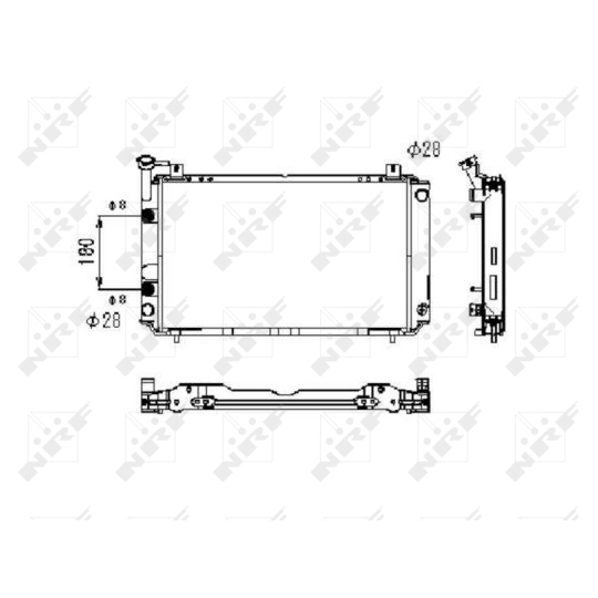 523495 - Radiaator, mootorijahutus 