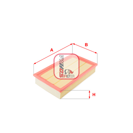 S 3241 A - Air filter 