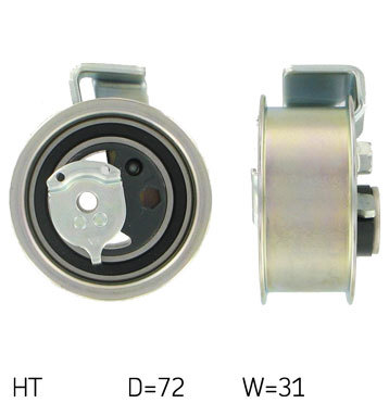 VKM 11141 - Tensioner Pulley, timing belt 