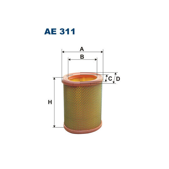 AE 311 - Air filter 