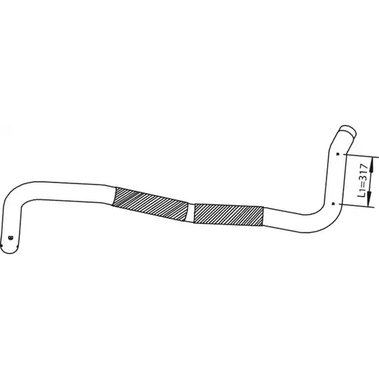 64758 - Exhaust pipe 