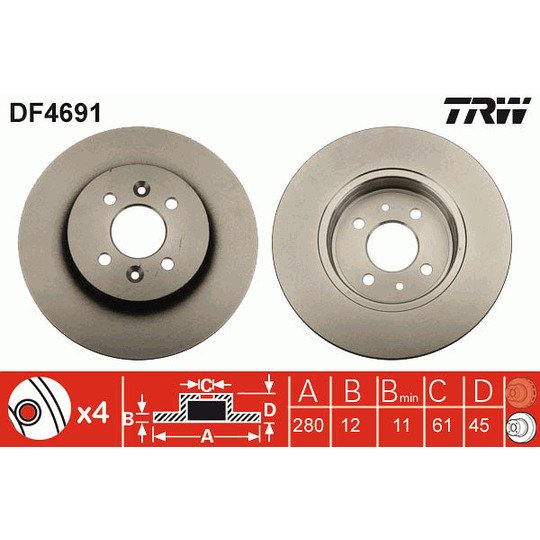 DF4691 - Jarrulevy 